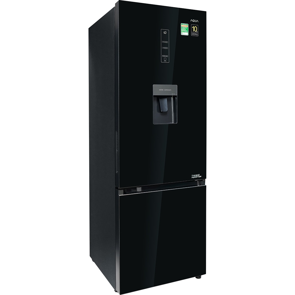 Tủ lạnh Aqua Inverter 324 Lít AQR-B379MA(WGB)