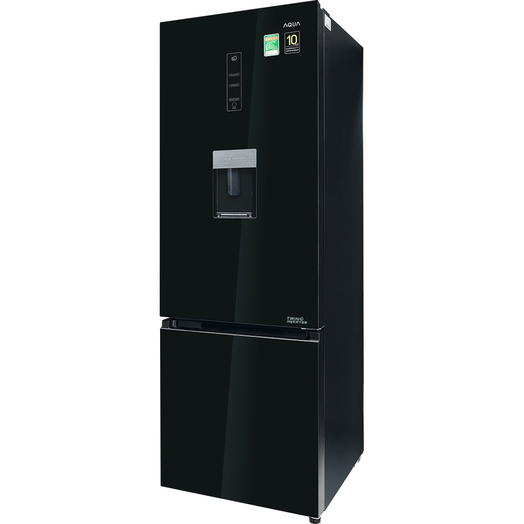 Tủ lạnh Aqua Inverter 324 Lít AQR-B379MA(WGB)