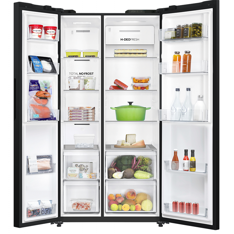 Tủ lạnh Aqua Inverter 646 Lít Side By Side AQR-S682XA(FS)