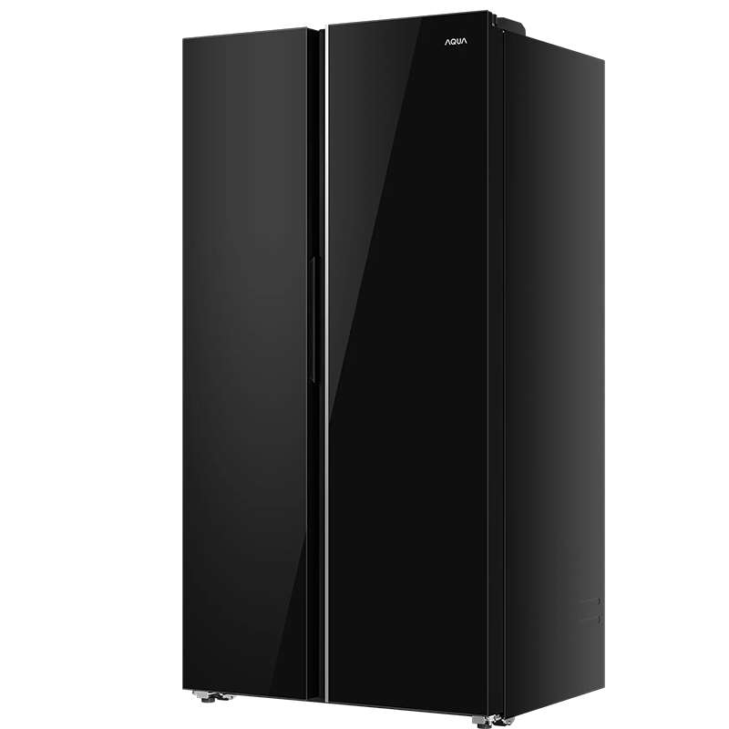 Tủ lạnh Aqua Inverter 646 Lít Side By Side AQR-S682XA(GB) (Mặt Gương Đen)