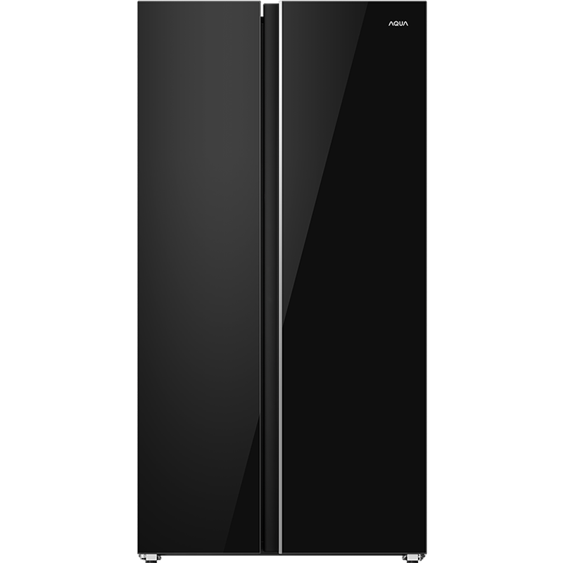 Tủ lạnh Aqua Inverter 646 Lít Side By Side AQR-S682XA(GB) (Mặt Gương Đen)