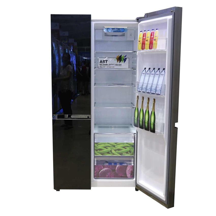 Tủ lạnh AQUA SBS AQR-IG585AS/GB Inverter 565L