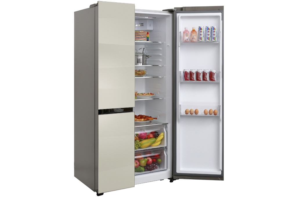 Tủ lạnh AQUA SBS AQR-IG585AS/SG Inverter 565L