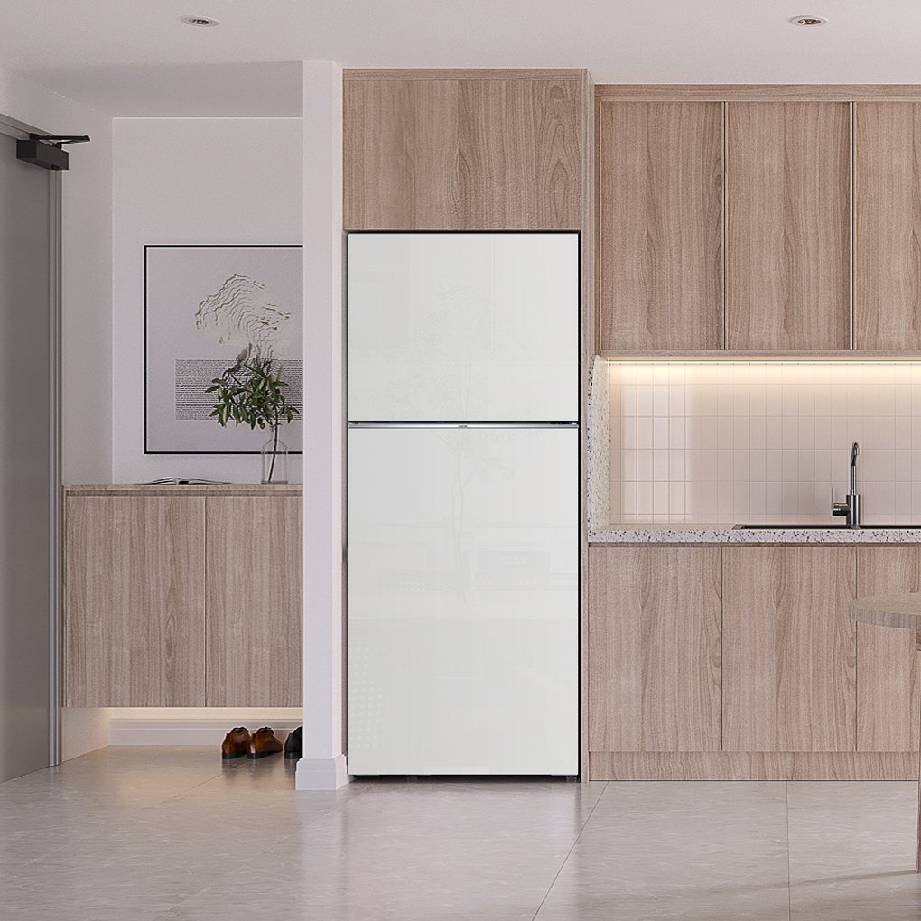 Tủ lạnh Bespoke Samsung Inverter 385L RT38CB668412SV