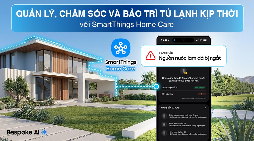 Tủ lạnh Bespoke Samsung Inverter 648 Lít RF59CB66F8S/SV