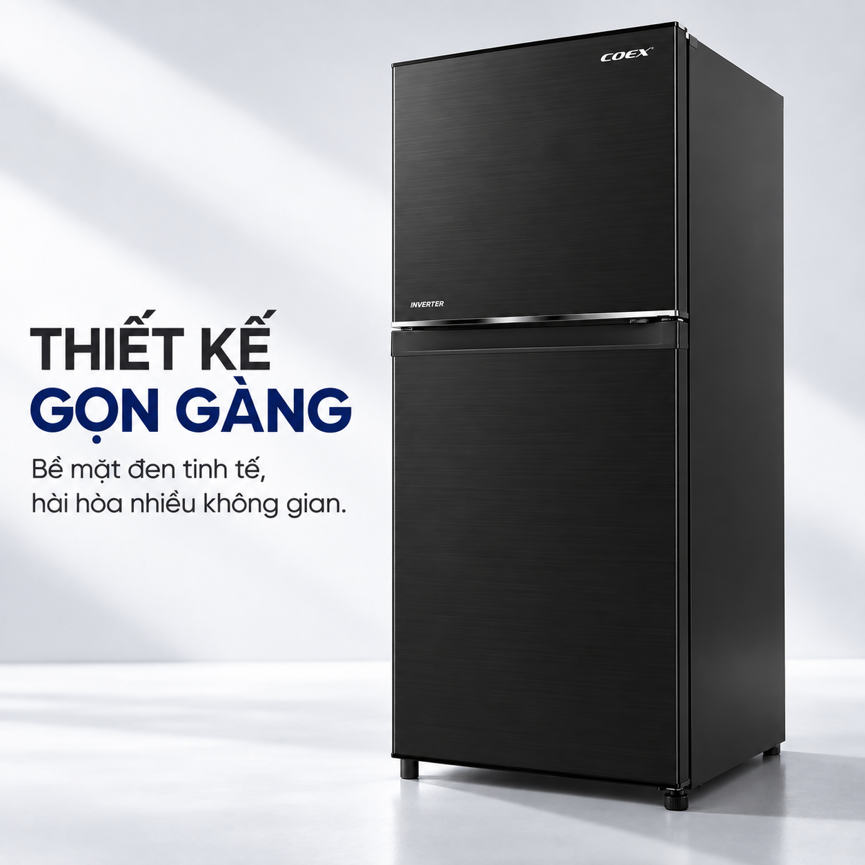 Tủ lạnh Coex 2 cửa Inverter 185 lít RT-4002BS