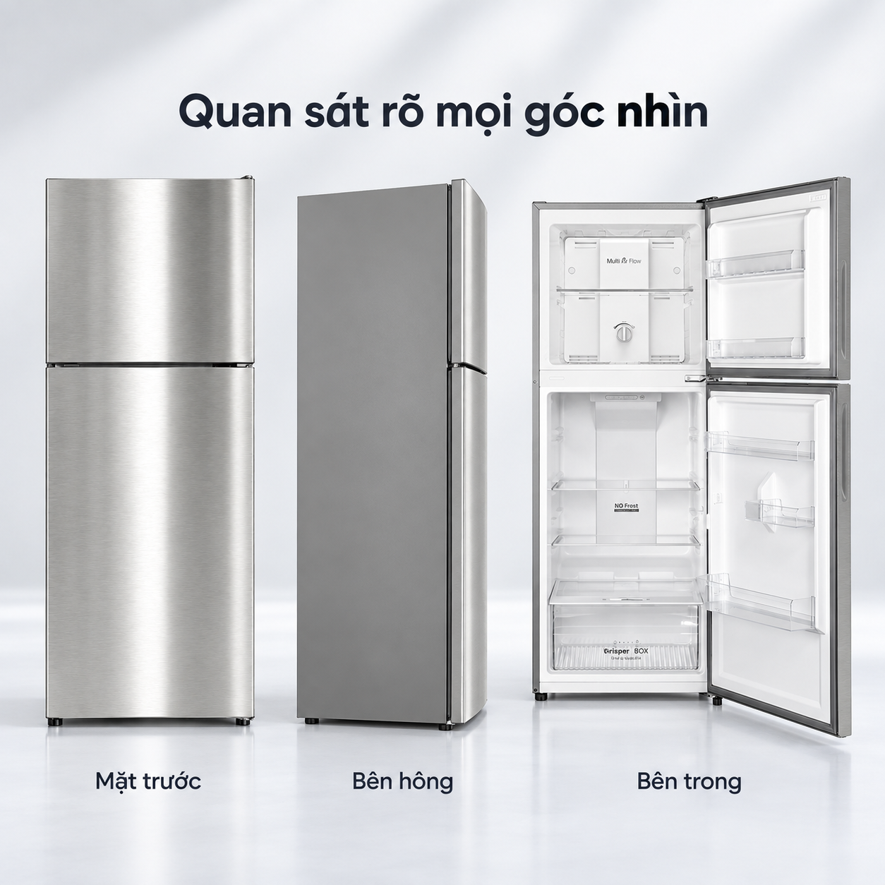 Tủ lạnh Coex 2 cửa Inverter 202 lít RT-4015ISG
