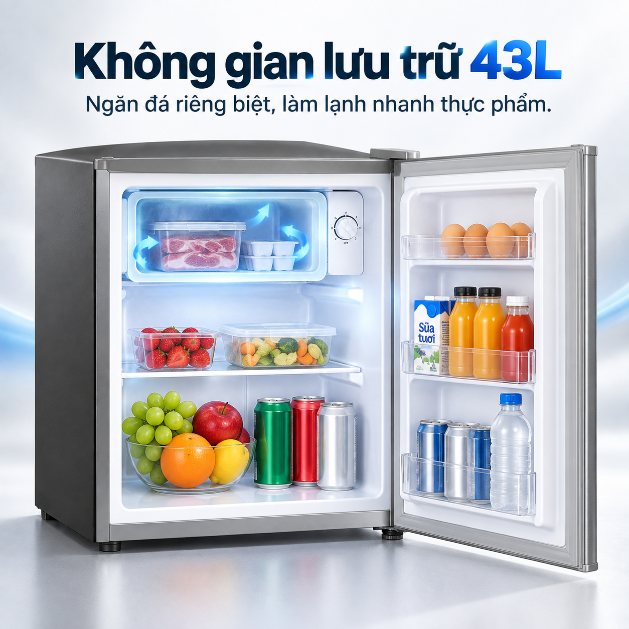 Tủ lạnh Coex 43 lít RT-4000SG