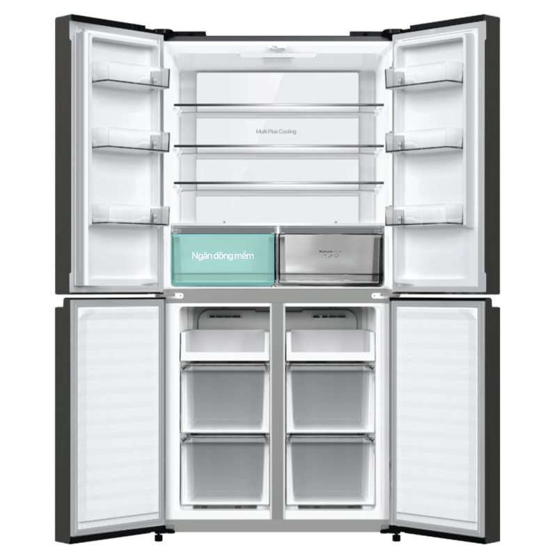 Tủ lạnh Coex Inverter 501 lít 4 cửa RM-4015MIG-SF (Silver Glass - Đông mềm)