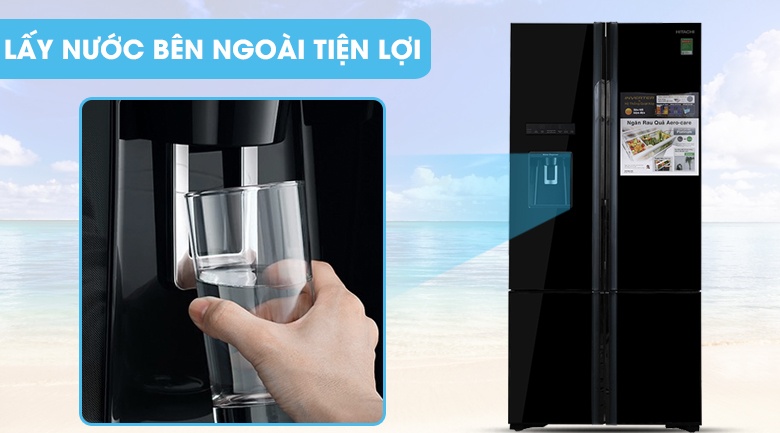 Tủ lạnh Hitachi Inverter 587L WB730PGV6X (GBK)