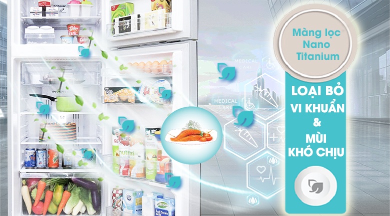 Tủ lạnh Hitachi Inverter 260 lít R-H310PGV7 (BBK)