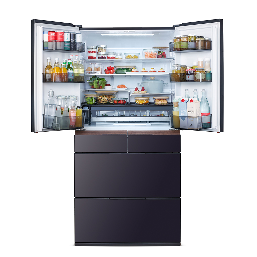 Tủ lạnh Hitachi Inverter 670L 6 Cửa R-GW670TV(XM)