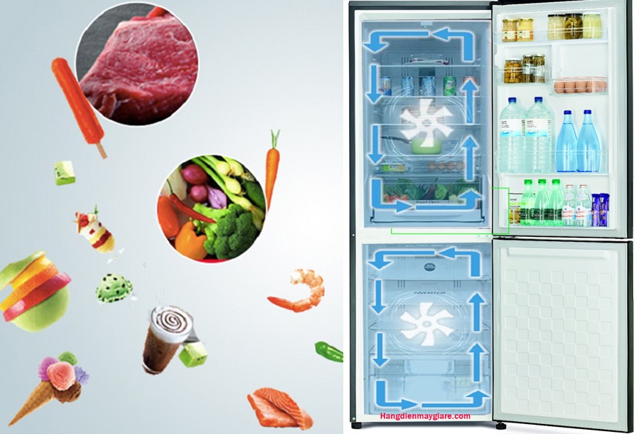 Tủ lạnh Hitachi R-B410PGV6(SLS) - 330 lít Inverter