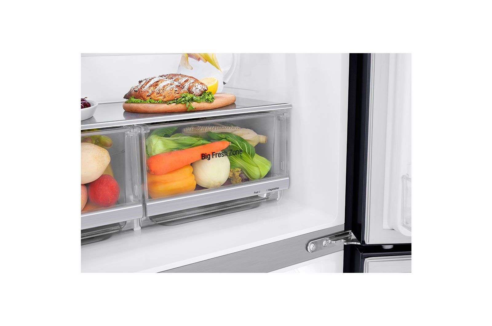 Tủ lạnh LG Inverter 4 cánh 524lít GR-B22MC Inverter Linear