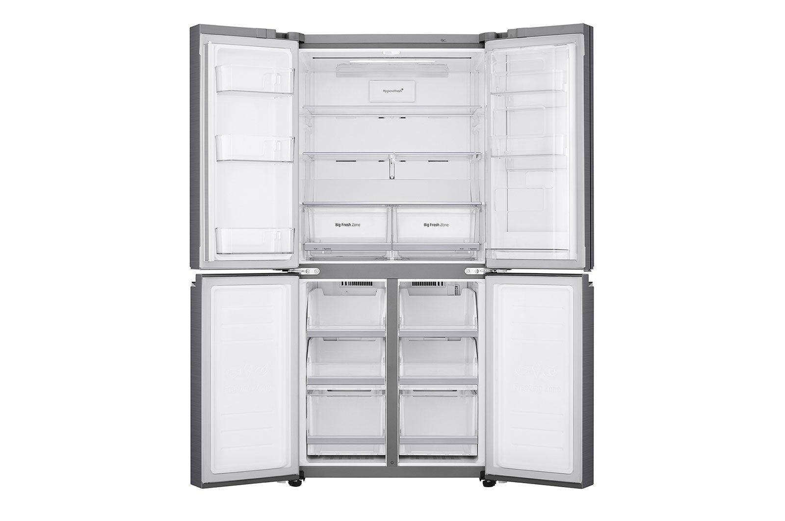 Tủ lạnh LG Inverter 4 cánh 524lít GR-B22PS Inverter Linear