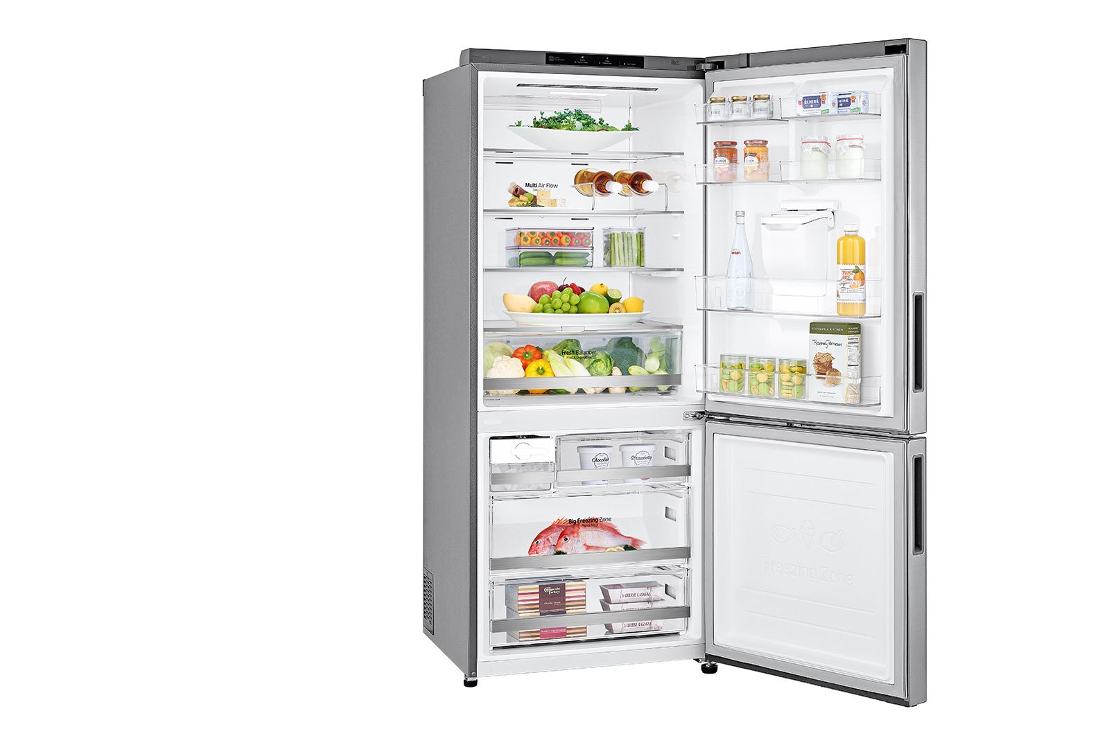 Tủ lạnh LG 454 Lít Inverter GR-D405PS