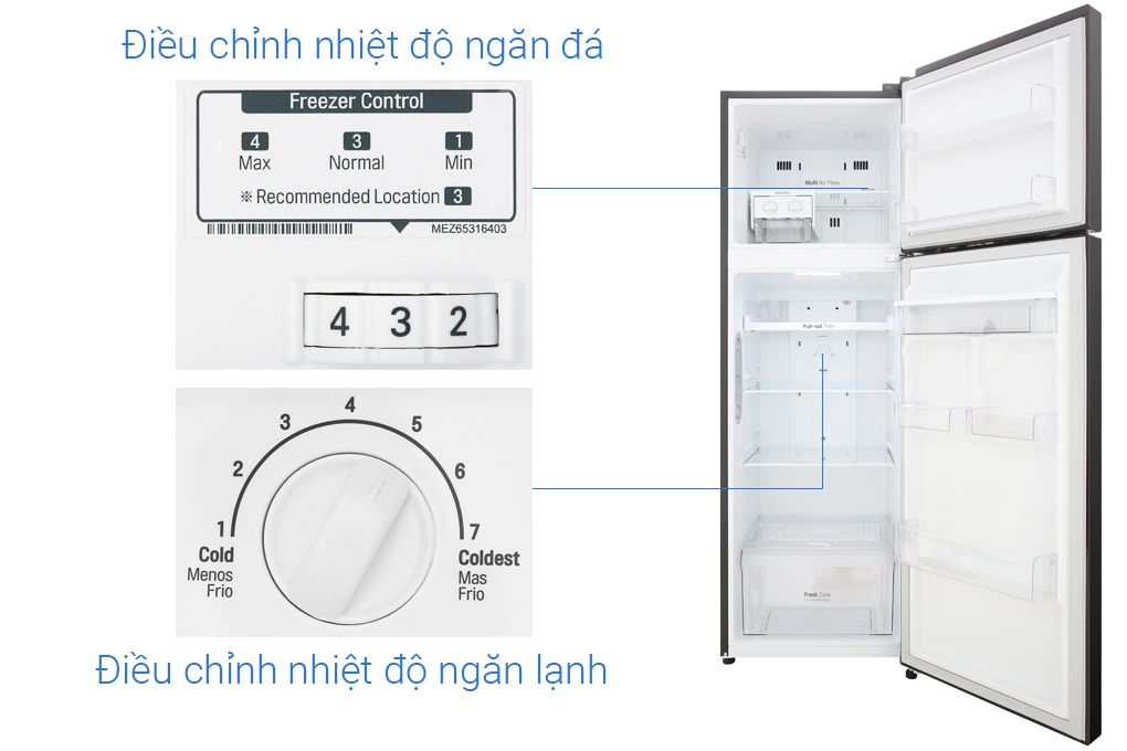Tủ lạnh LG 255 lít GN-D255BL Smart Inverter