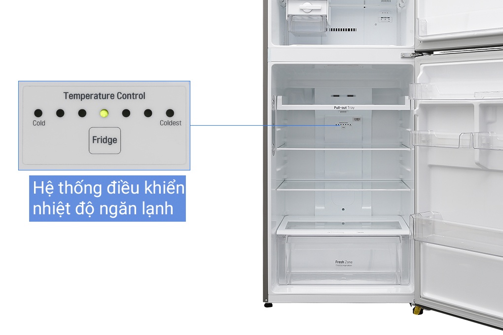 Tủ lạnh LG GN-L422PS.APZPEVN 410 Lít Linear Inverter