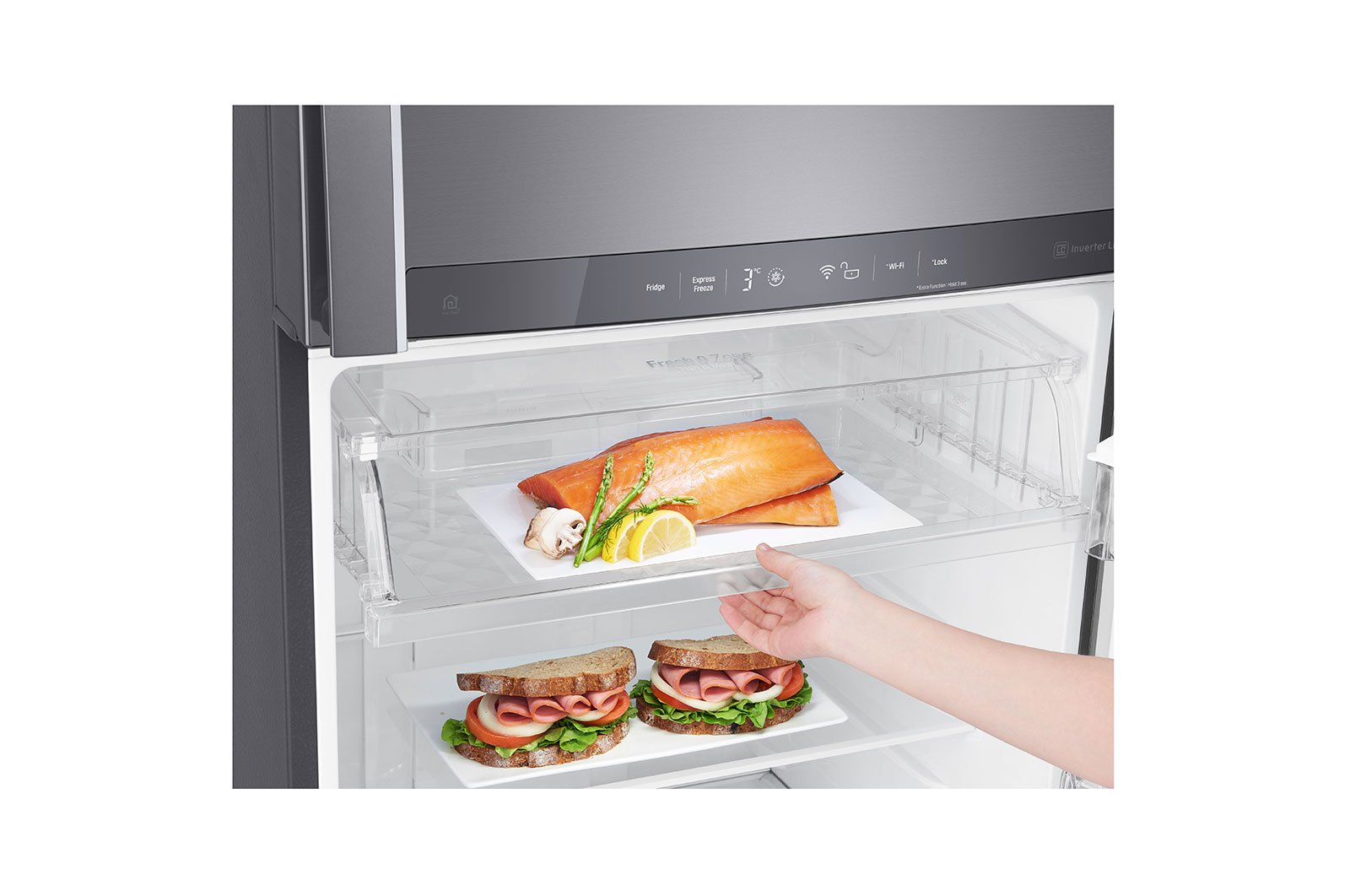 Tủ lạnh LG 440 lít GN-D440PSA Inverter Linear