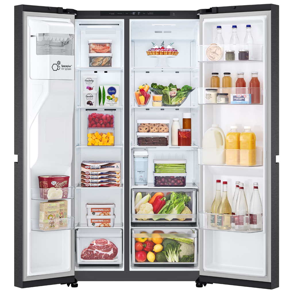 Tủ lạnh LG Inverter 641 lít Side By Side LSI63BLMA