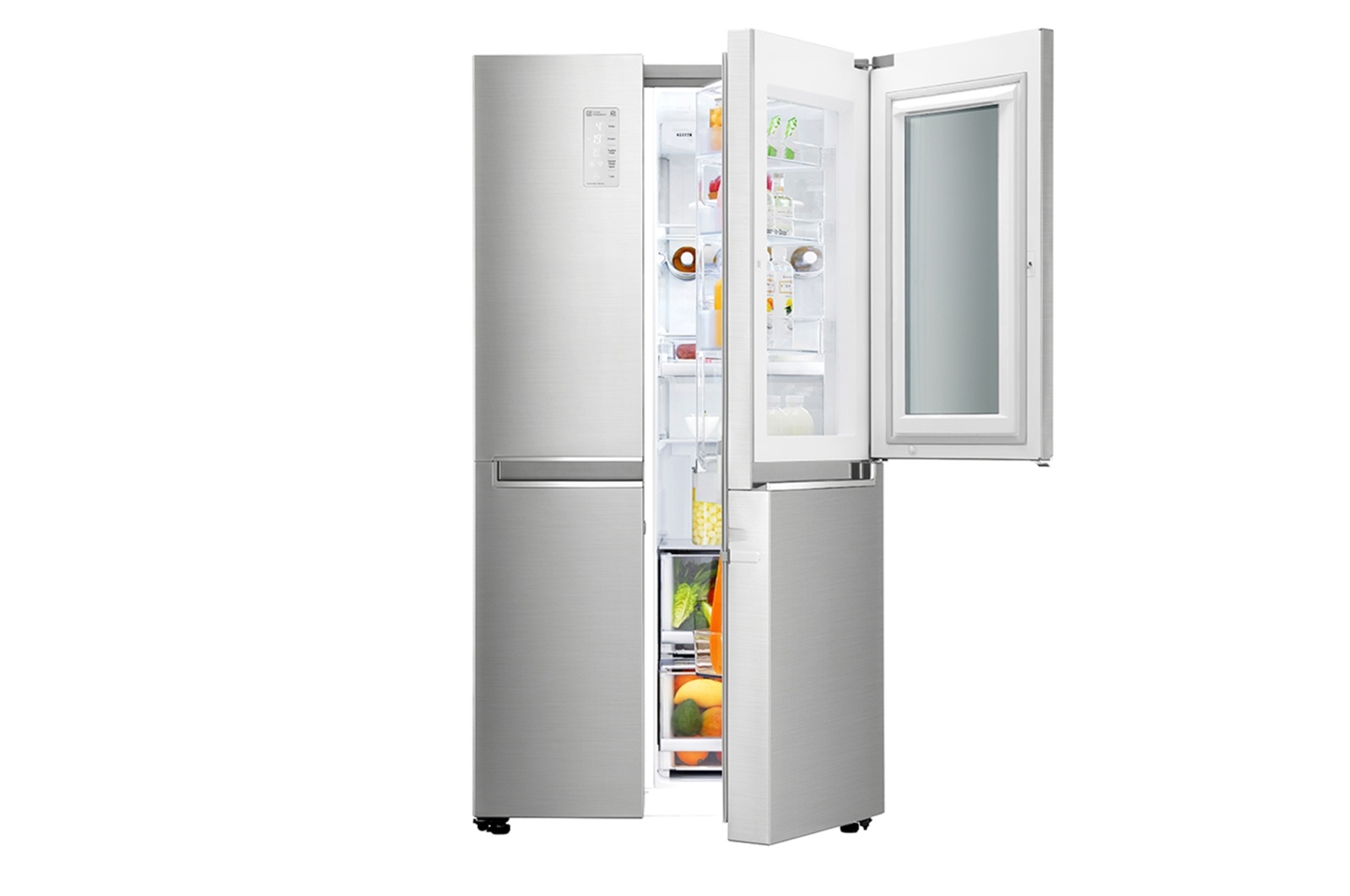Tủ lạnh LG Inverter Side by side 602 lít GR-Q247JS Instaview Door-In-Door