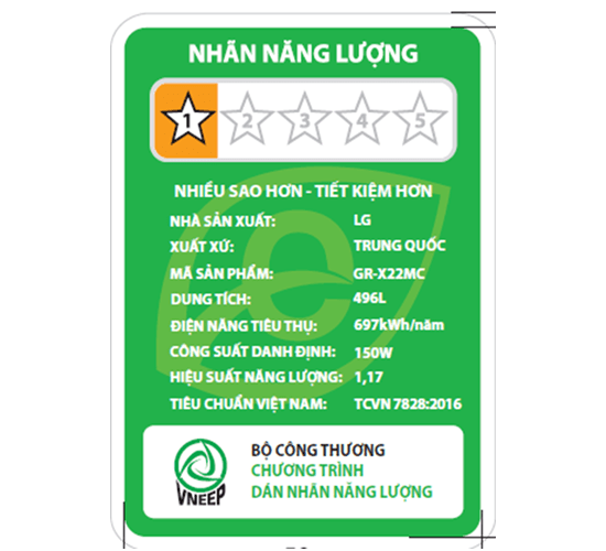 Tủ lạnh LG Inverter 4 cánh 524lít GR-X22MC Instaview Door-In-Door