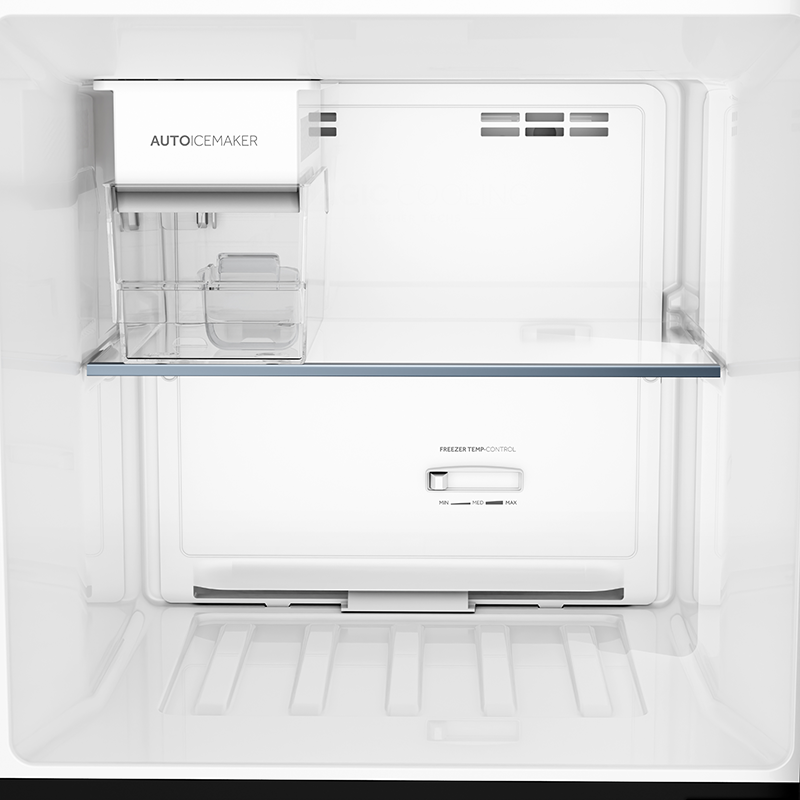 Tủ lạnh mặt gương đen Aqua Inverter 360 Lít AQR-TA418FA(GB)U1 (Làm đá tự động)