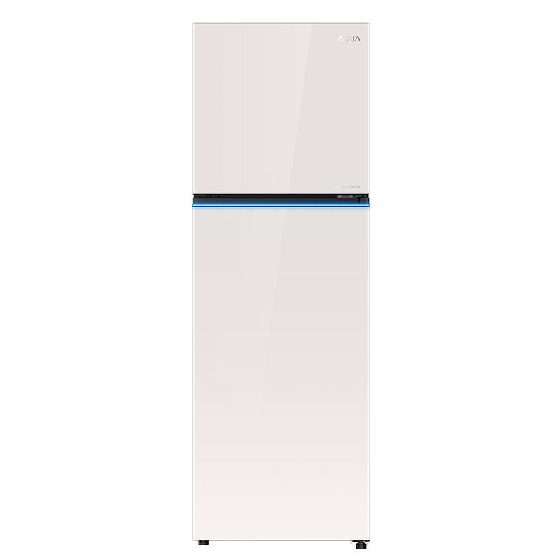 Tủ lạnh mặt gương trắng Aqua Inverter 362 Lít AQR-T418FA(GC)