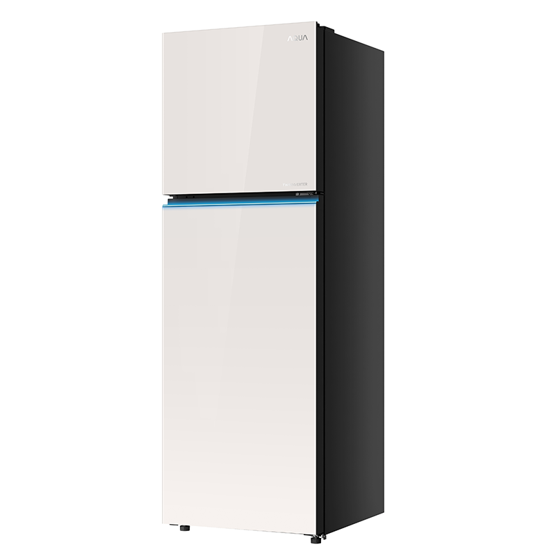 Tủ lạnh mặt gương trắng Aqua Inverter 362 Lít AQR-T418FA(GC)