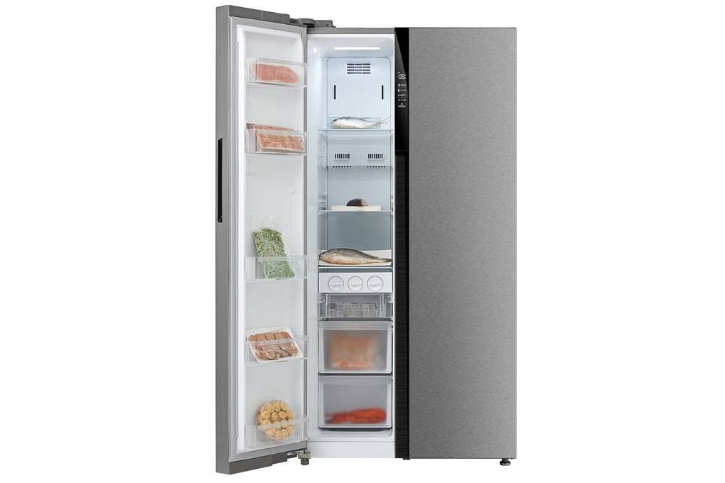 Tủ lạnh Side by side Midea MRC-690SS 584 Lít