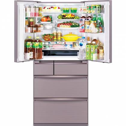 Tủ lạnh 6 cánh Mitsubishi Electric MR-WX71Y-P-V - 694 Lít (màu hồng ánh kim)