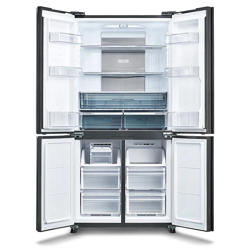 Tủ lạnh Multi Door 4 cánh Sharp Inverter 525 lít SJ-FX610V-SL