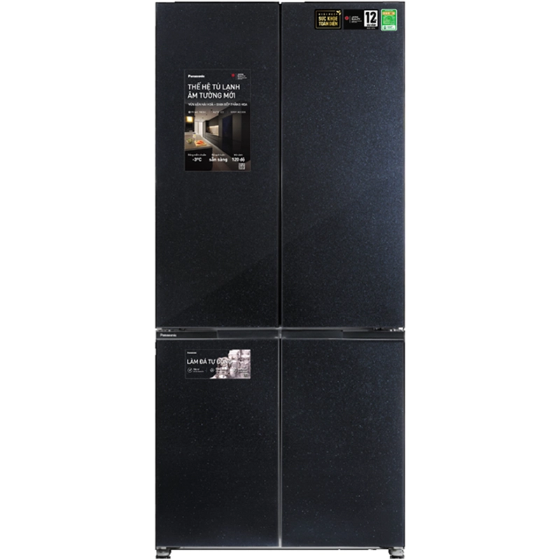 Panasonic Inverter 482 Lít 4 cửa NR-XZ550HGKV