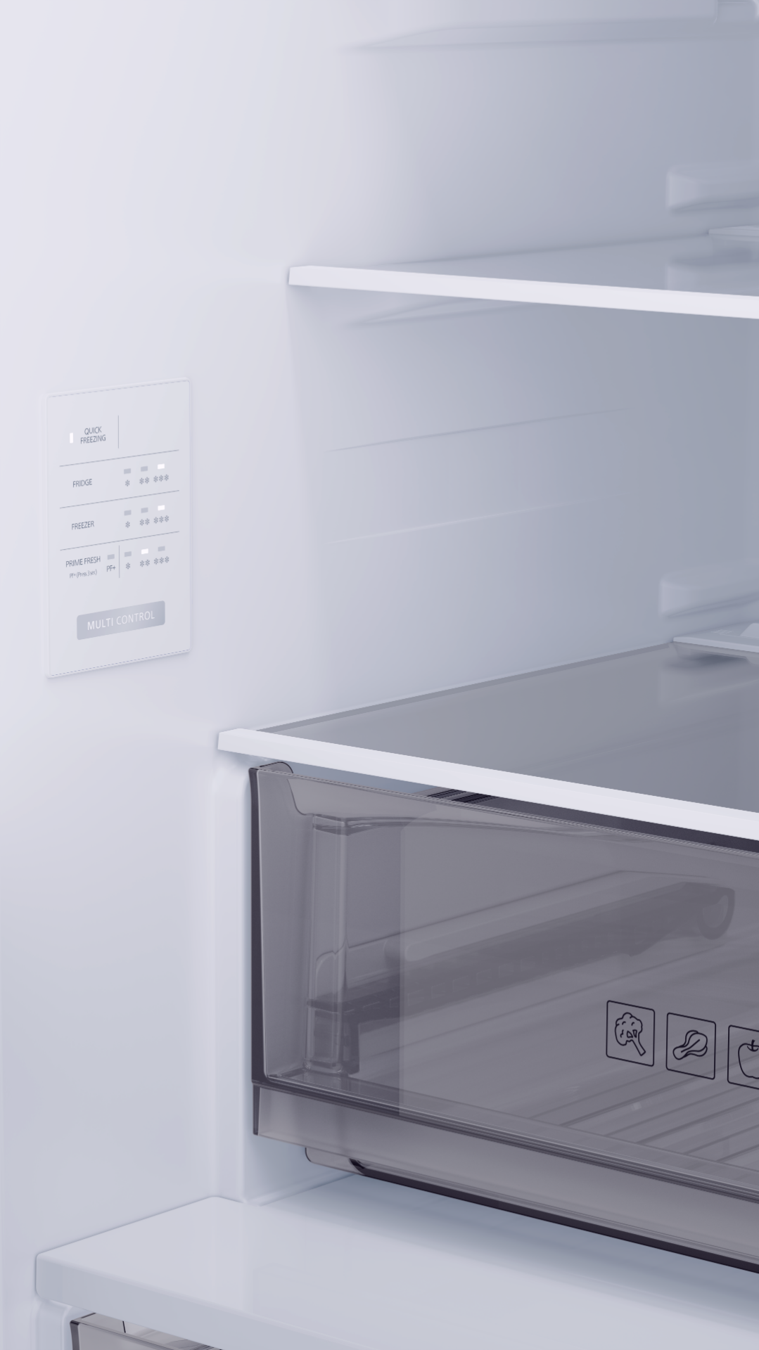 Tủ lạnh Panasonic Inverter âm tường 344 lít NR-BV372BWKV