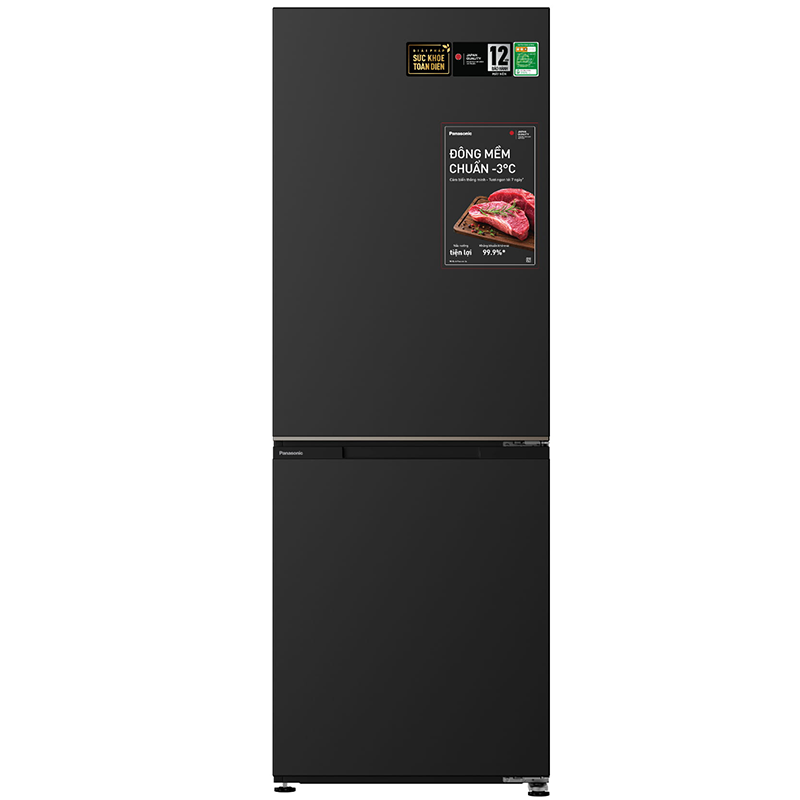 Tủ lạnh Panasonic Inverter âm tường 374 Lít NR-BV412BWKV