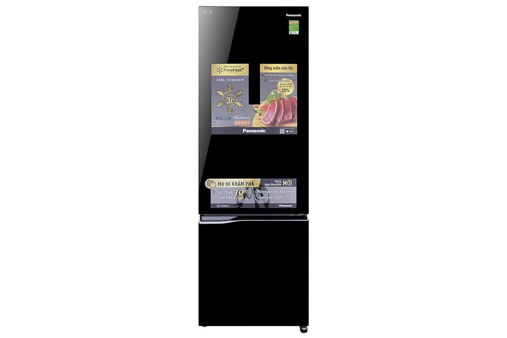 Tủ lạnh Panasonic NR-BC369QKV2 - 322Lít Inverter Cấp đông mềm
