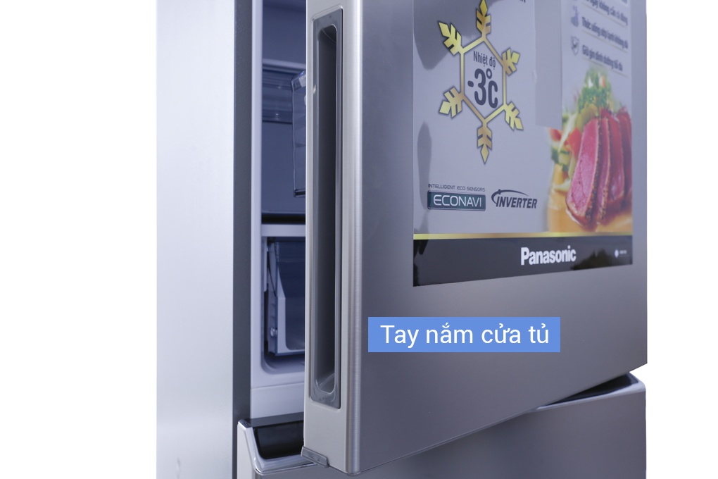 Tủ lạnh Panasonic NR-BV289QSVN 255 Lít Inverter Cấp đông mềm