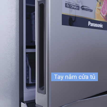 Tủ lạnh Panasonic NR-BV289XSV2 255 Lít Inverter Cấp đông mềm
