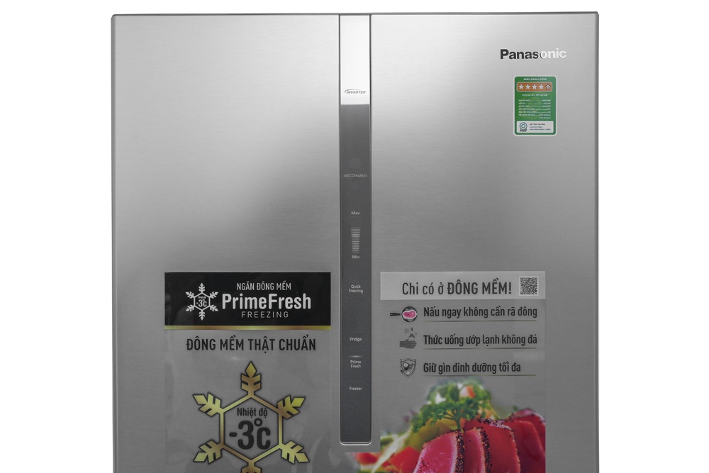 Tủ lạnh Panasonic NR-BV329XSVN - 290Lít Inverter Cấp đông mềm