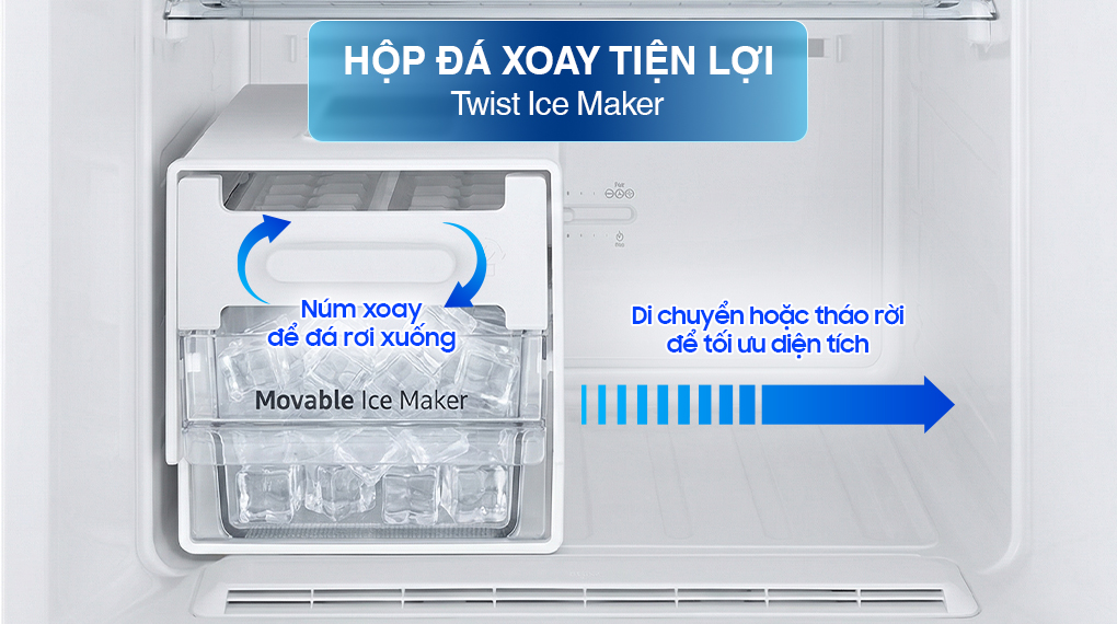 Tủ lạnh Samsung Inverter 345 Lít RT35CG5544B1SV