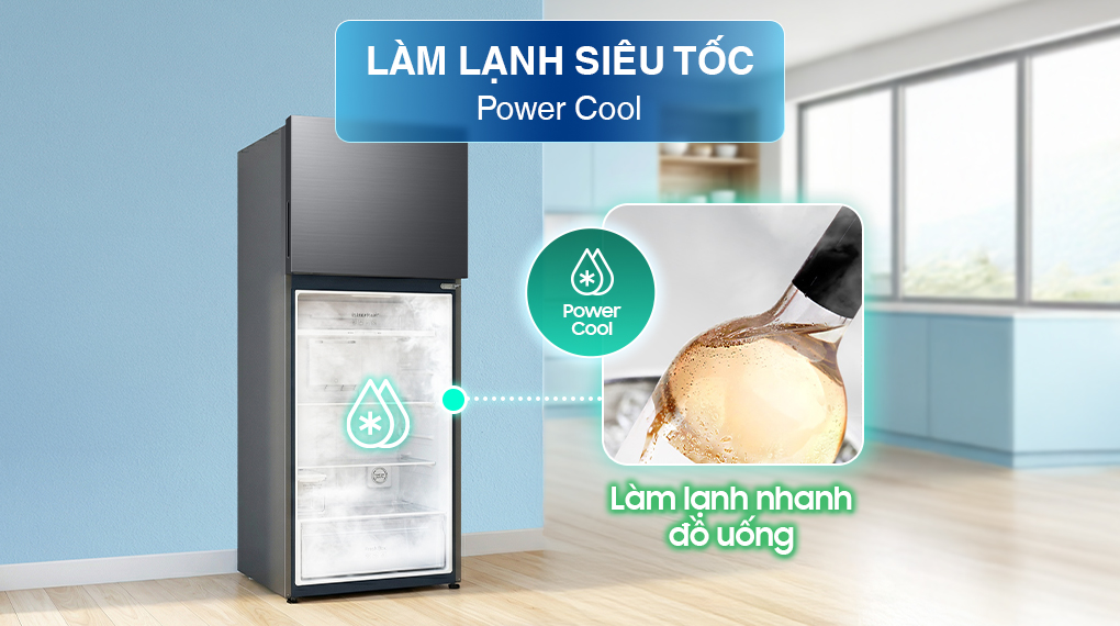 Tủ lạnh Samsung Inverter 406 Lít RT42CG6584B1SV