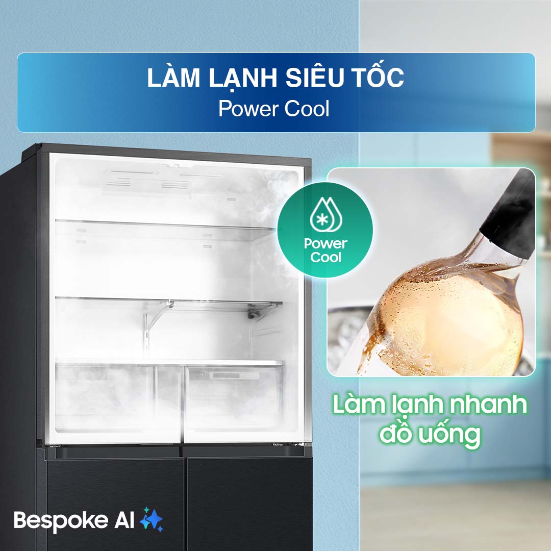 Tủ lạnh Samsung Inverter 648 Lít 4 Cửa RF59C766FB1/SV