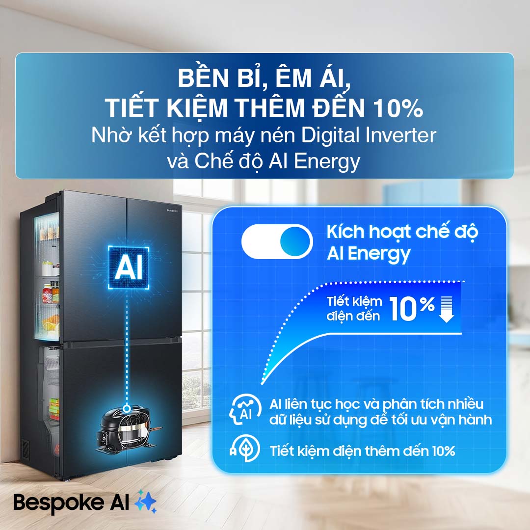 Tủ lạnh Samsung Inverter 648 Lít 4 Cửa RF59C766FB1/SV