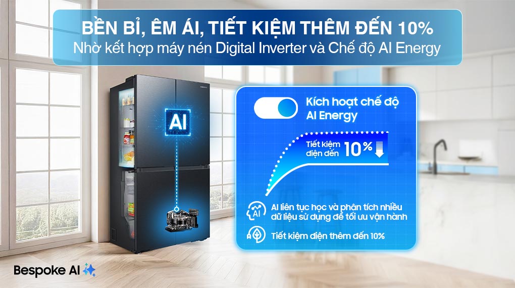Tủ lạnh Samsung Inverter 648 Lít 4 Cửa RF59C766FB1/SV