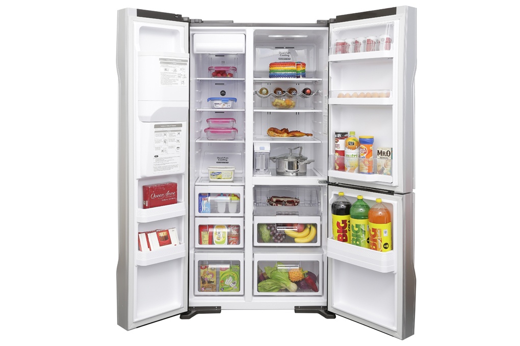 Tủ lạnh SBS 3 cánh HITACHI R-FM800GPGV2X (MBW) - 584 Lít