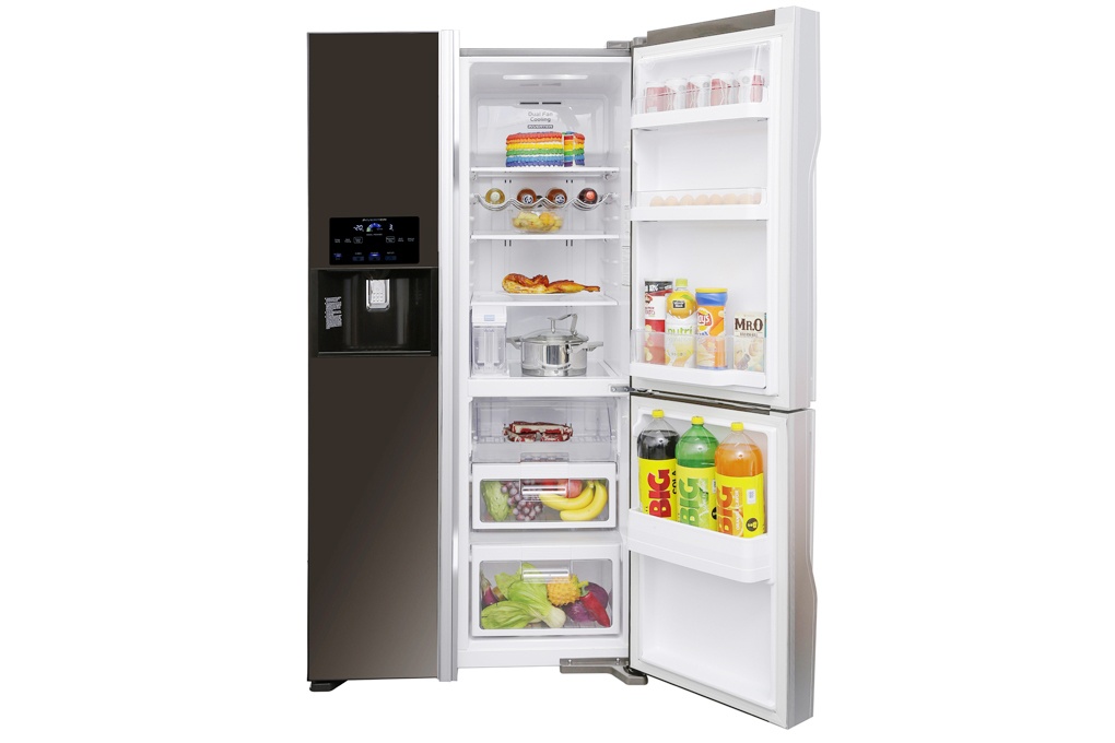 Tủ lạnh SBS 3 cánh HITACHI R-FM800GPGV2X (MBW) - 584 Lít