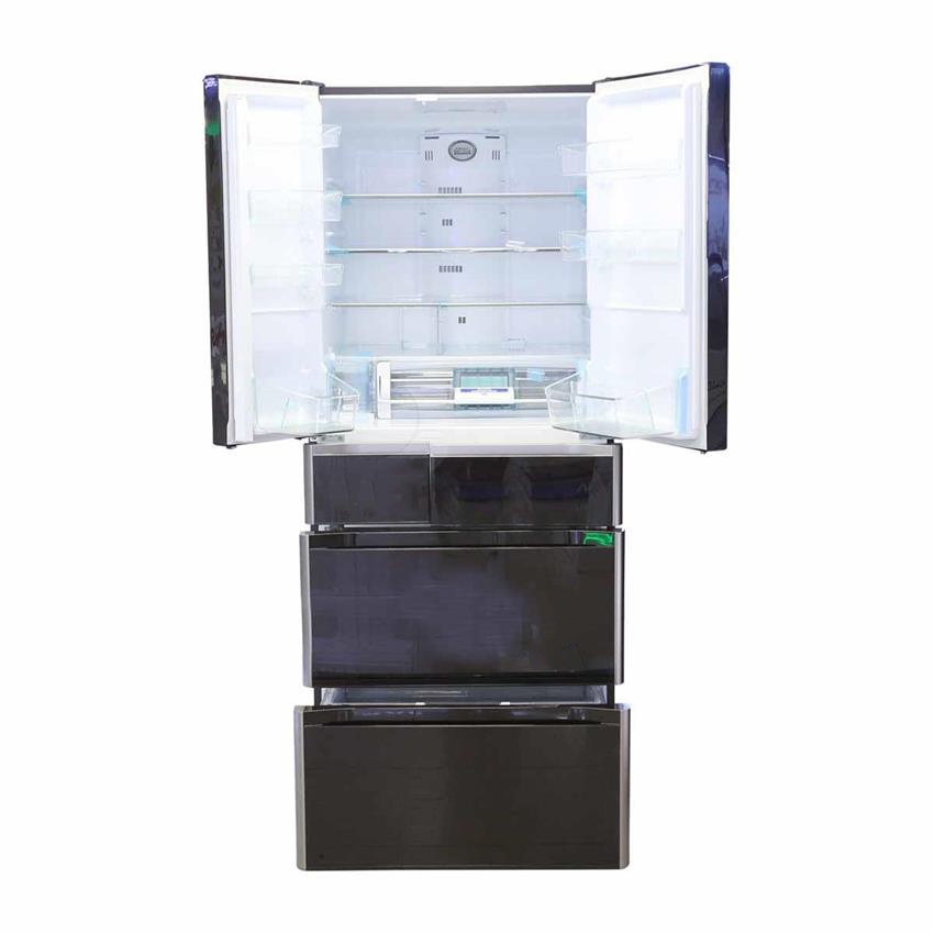 Tủ lạnh 6 cánh Hitachi E6200V (XK) 657 Lít (Màu gương đen)
