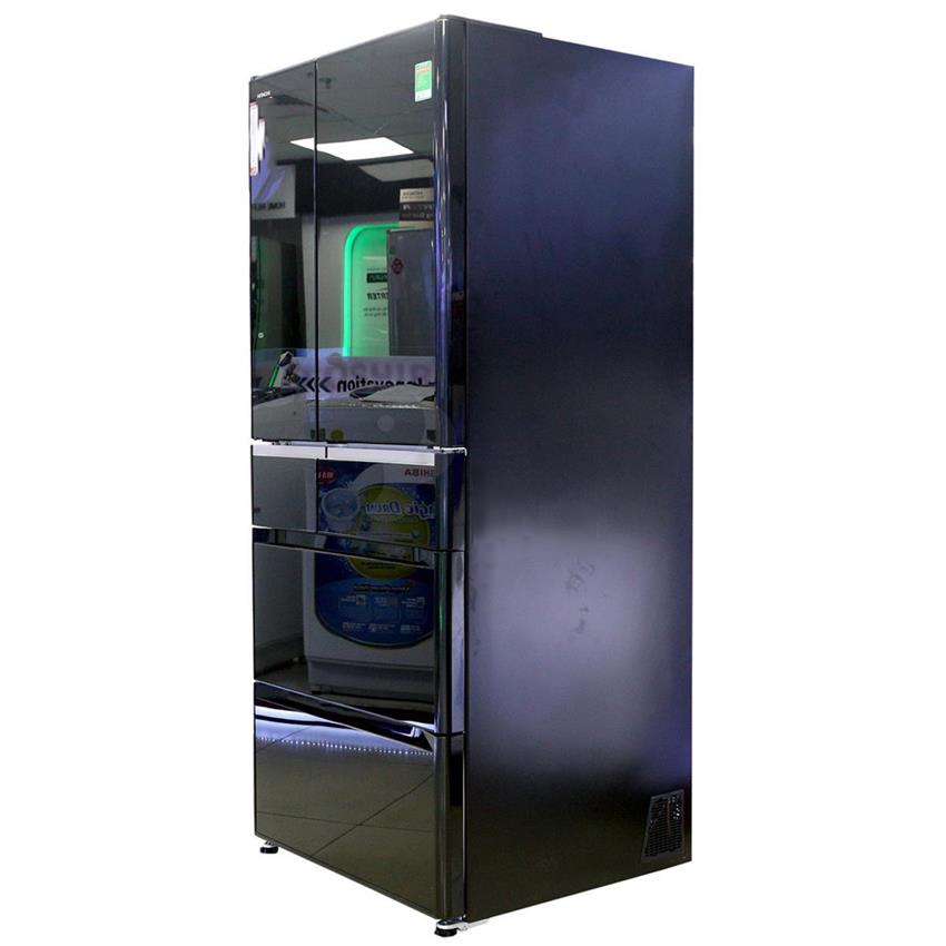 Tủ lạnh 6 cánh Hitachi E6200V (XK) 657 Lít (Màu gương đen)