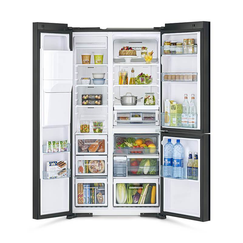 Tủ lạnh SBS Hitachi Inverter 569L R-MX800GVGV0 (GBK)