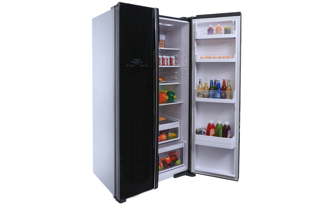 Tủ lạnh SBS Hitachi Inverver 605L R-FS800PGV2 (GBK)
